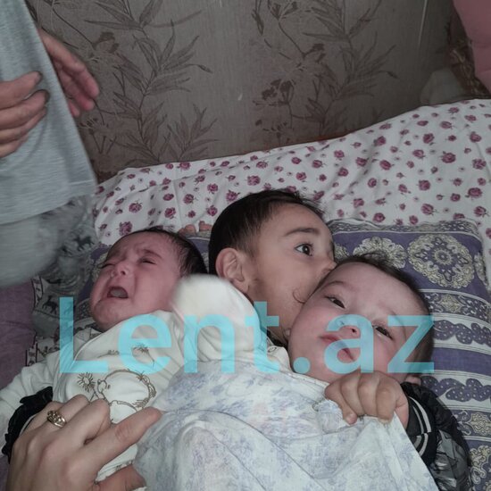 Bakıda evdə yanaraq ölən körpələrin FOTOLARI