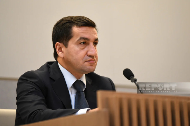 Hikmət Hacıyev: Prezident İlham Əliyev müharibəni, həm də sülhü qazanıb