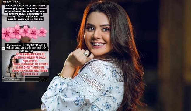 Oksana Rəsulovanın paylaşdığı azyaşlı ilə bağlı görüntülər gündəm oldu: DİN hərəkətə keçdi - VİDEO