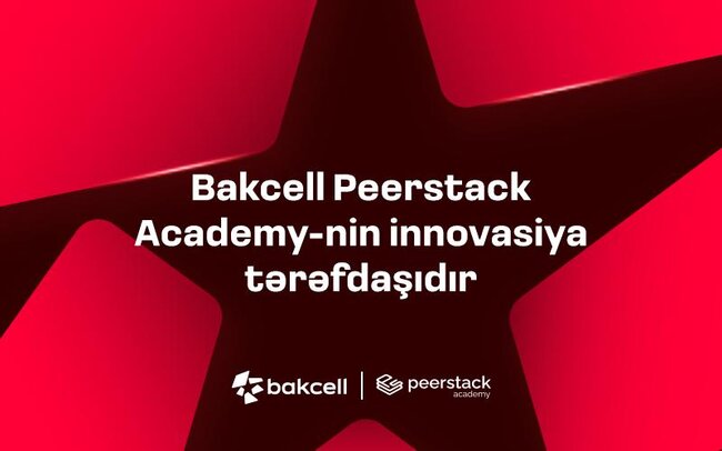 Bakcell Peerstack Academy-nin innovasiya tərəfdaşıdır