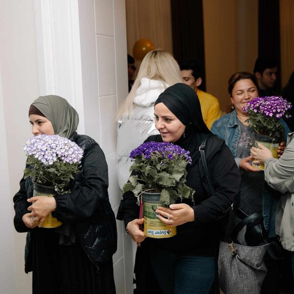 "Super Sun" yağ markası Qarabağda iftar süfrəsi təşkil edib