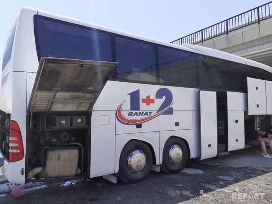 DƏHŞƏTLİ HADİSƏ : Bakı-İstanbul sərnişin avtobusunda YANĞIN OLUB