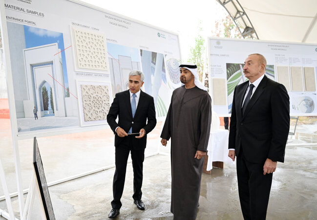 Prezidentlər Şuşada Milli Xalça Muzeyində - Fotolar - Yenilənib