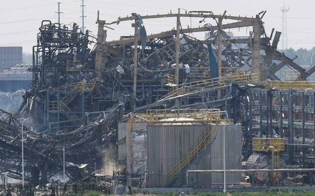 Çində kimya zavodunda partlayış nəticəsində beş nəfər ölüb