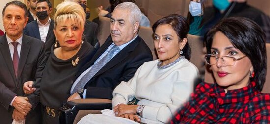 Məmurlar xanımları ilə qalada - FOTOLAR