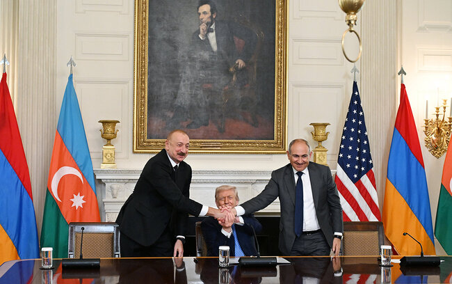 "Mənim təşəbbüsümlə Trampı Nobel Sülh Mükafatına birgə namizəd göstərmişik"