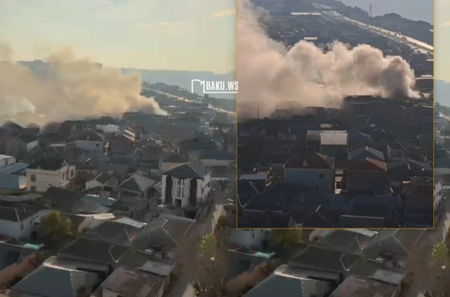 Bakıda evdə YANĞIN