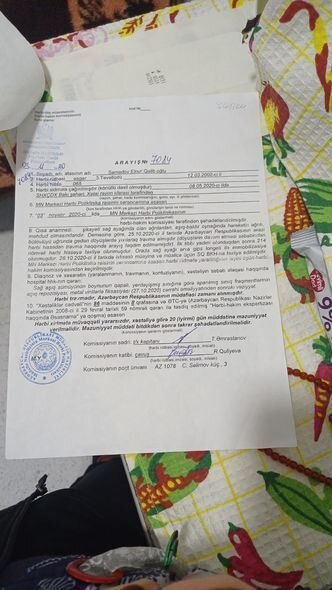 Vətən müharibəsi qazisi leykozdan əziyyət çəkir - FOTO