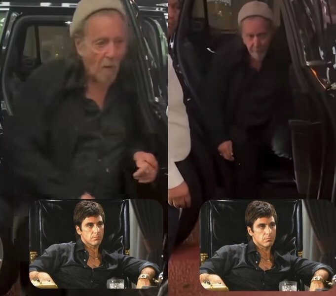 Al Paçinonun son görüntüləri diqqət mərkəzində