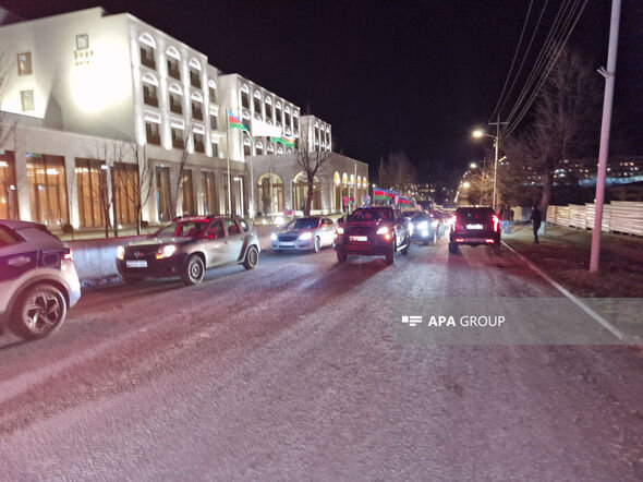 Şuşada İlham Əliyevin seçkidə qələbəsi münasibətilə atəşfəşanlıq - YENİLƏNİB + FOTO/VİDEO