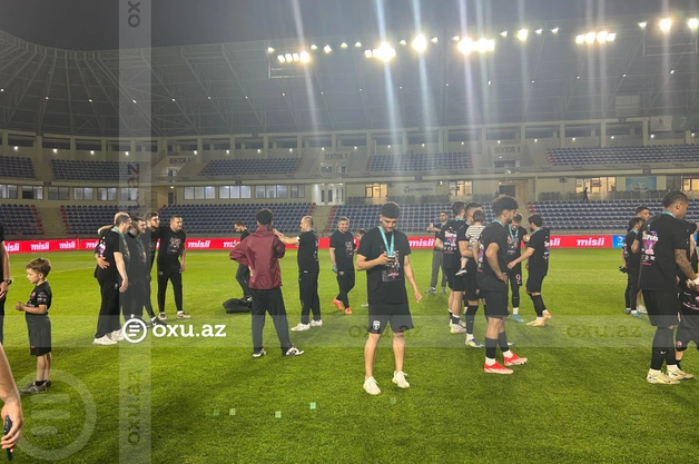 Azərbaycan Kubokunu qazanan "Sabah" klubu mükafatlandırıldı