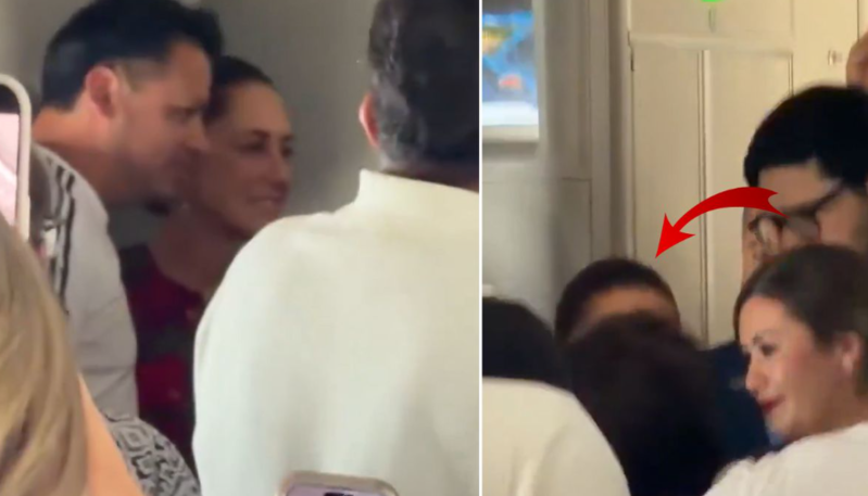 Prezidenti təyyarədə ekonom sinifdə görənlər şok oldu - VİDEO