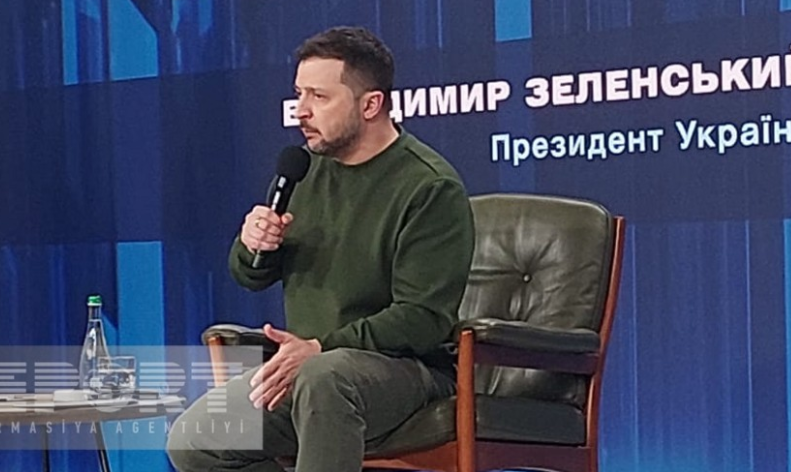 Zelenski: Ukrayna müharibədə uduzmayacaq, başqa alternativimiz yoxdur