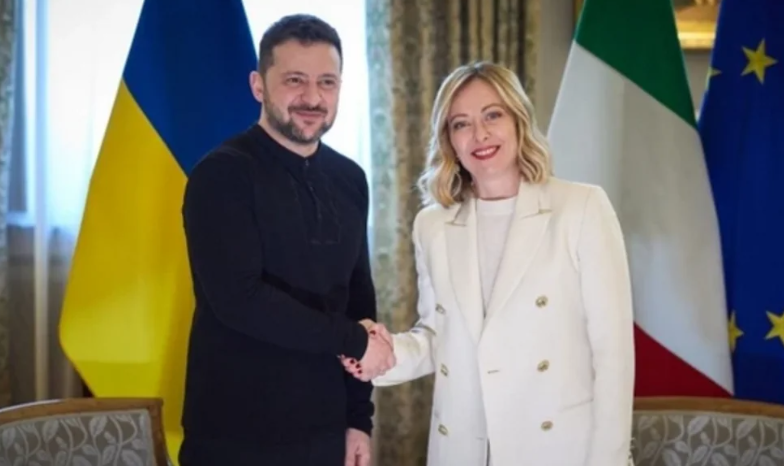 Gələn həftə Zelenski və Meloni arasında Romada görüş keçiriləcək