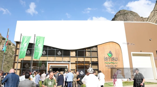 Xarici diplomatlar "İstisu" mineral su zavoduna baş çəkiblər - FOTO