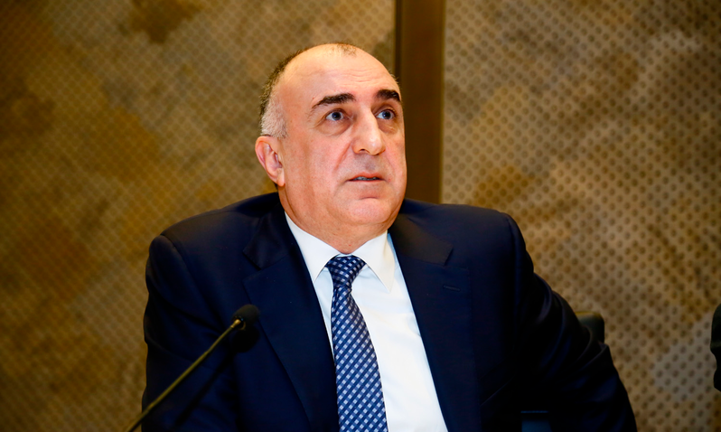 Elmar Məmmədyarov: "Sülhməramlılarla sıx işləmək lazımdır"