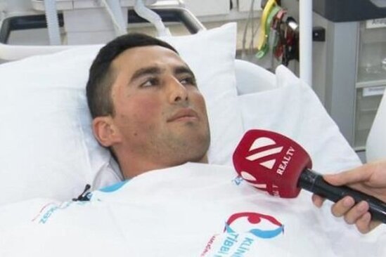 Ermənilərin Laçında törətdikləri təxribatda yaralanan hərbçi danışdı - VİDEO