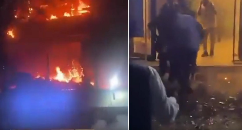 Ən xoş günləri faciəyə döndü: Toyda baş verən yanğın 22 nəfərin həyatına son qoydu - VİDEO