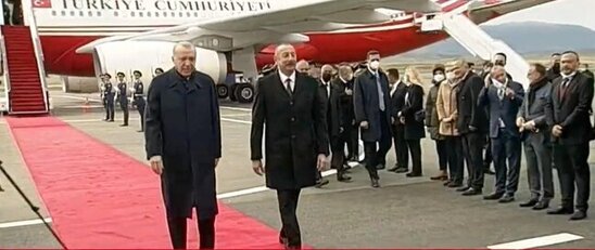 Ərdoğan Füzulidə: "Açıq havada maska taxmayın" - VİDEO