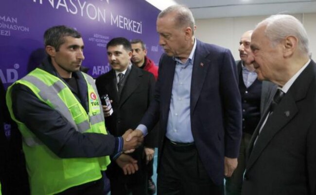 Ərdoğan Sərvərlə görüşdü - FOTOLAR