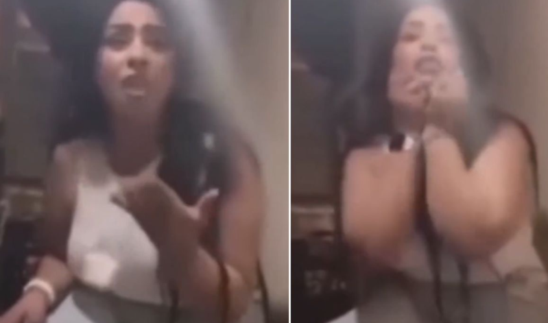 Ərini bacısı ilə tutan qadın onları hamının gözü qarşısında ifşa etdi - VİDEO