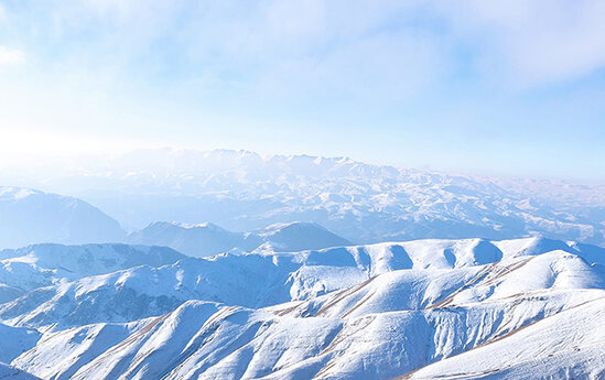 Murovdağdan qarlı görüntülər...