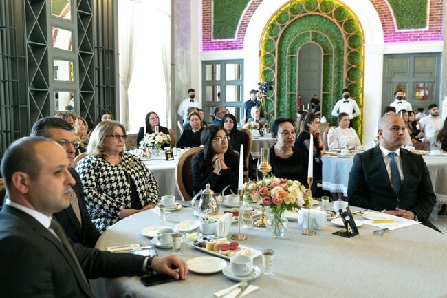 Nərimanov rayonunda Zərifə xanımın xatirəsi anıldı - FOTOLAR