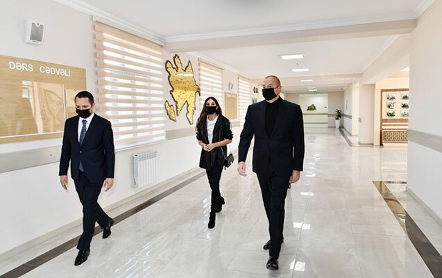 Prezident və xanımı açılışda - FOTOLAR