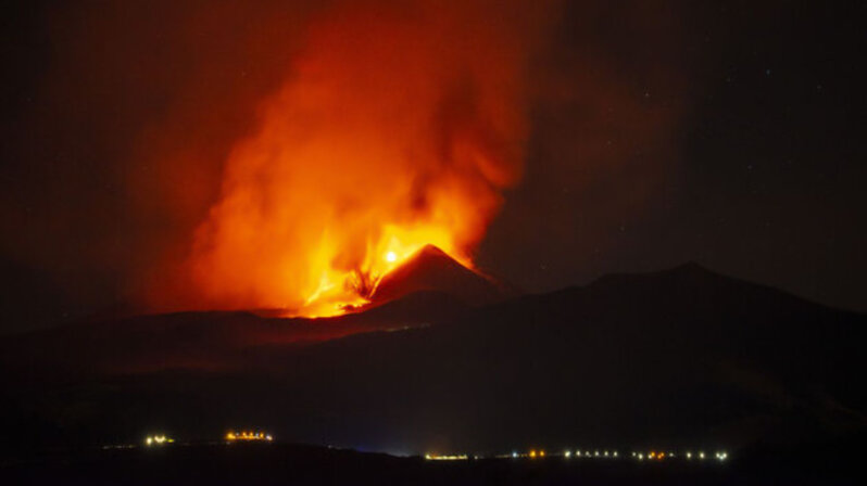 Etna vulkanı yenidən aktivləşdi