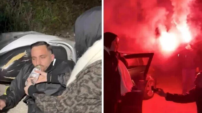 Belə evlilik təklifi görülməmişdi: Qorxu və sevinc bir arada - VİDEO