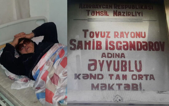 Məktəb direktoru və bufetçi arasında dava: Əraziyə polis gəlib