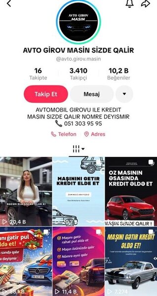 Qanunsuz lizinq, yüksək faiz - "Avto Kredit" qanunları necə pozur?