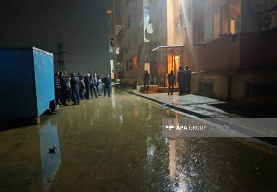 Lökbatanda dəhşətli yanğında 4 nəfər öldü - Video - Fotolar - Yenilənib