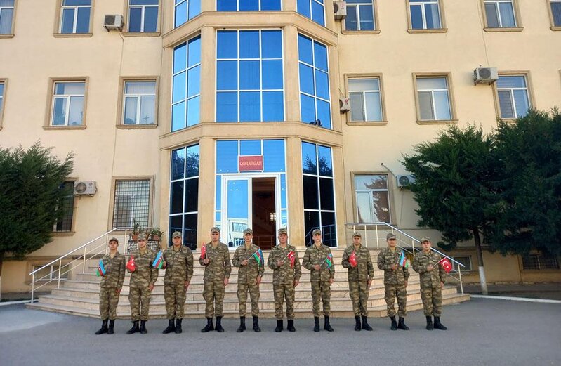 Türkiyənin Cümhuriyyət Bayramı münasibətilə orduda tədbirlər keçirilib