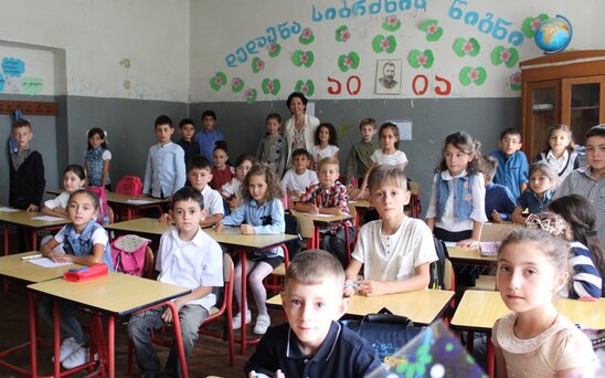 Gürcüstanın azərbaycandilli məktəbi bağlandı