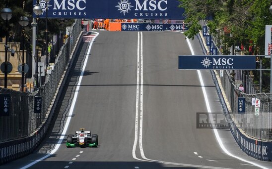 "Formula 2": Bakıda sprint yarışı başlayıb