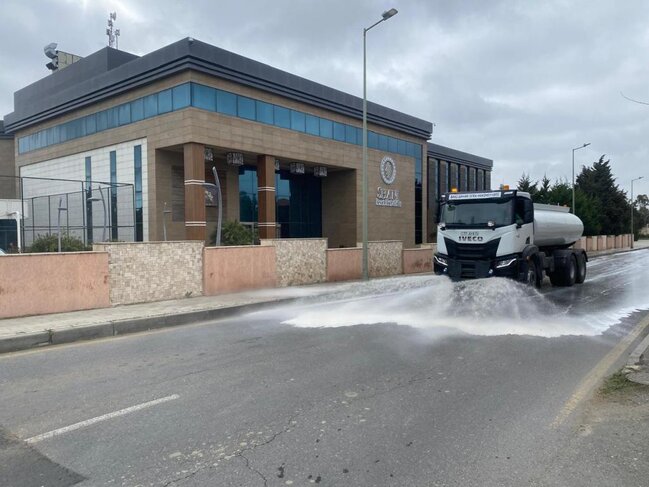 Güclü yağışdan sonra paytaxtda genişmiqyaslı daxili iməclik keçirilib