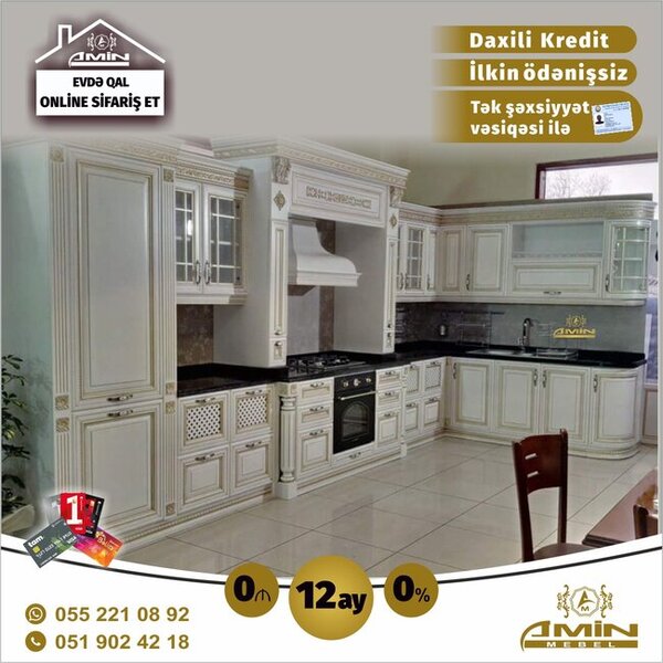 Mətbəx, qapı, ofis mebellərinin sifarişi - FOTO