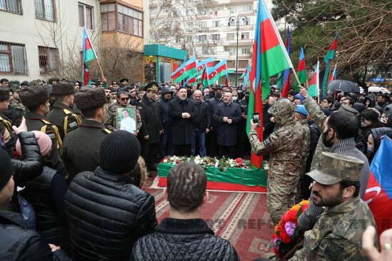 Şuşada şəhid olan əsgər İkinci Şəhidlər xiyabanında dəfn olunub