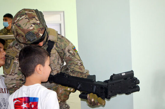 Xüsusi Təyinatlı Qüvvələrdə Zəfər Günü qeyd olundu - FOTO + VİDEO