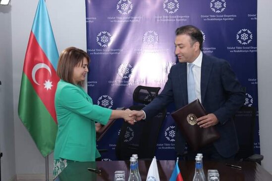 Dövlət Tibbi-Sosial Ekspertiza və Reabilitasiya Agentliyi ilə "AWWA Azerbaijan" arasında Memorandum imzalanıb