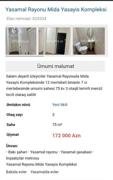 MİDA-nın güzəştli mənzilləri saxta yollarla əldə edilib, baha qiymətə satılır: PREZİDENTƏ MÜRACİƏT