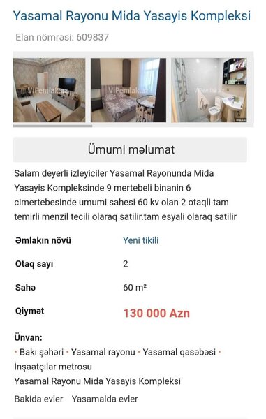 MİDA-nın güzəştli mənzilləri saxta yollarla əldə edilib, baha qiymətə satılır: PREZİDENTƏ MÜRACİƏT