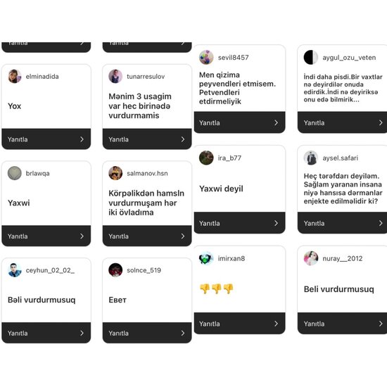 Azərbaycanda valideynlər uşaqlarına peyvənd vurdururlar? - SORĞU