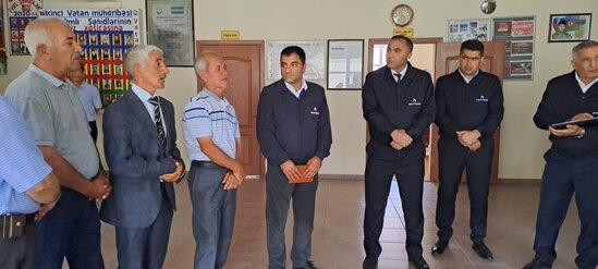 Birliyin məsul şəxsləri şəhid ailələri ilə görüşərək onların qayğıları ilə maraqlanıblar