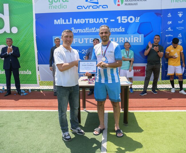 Şamaxıda "Milli Mətbuat – 150" minifutbol turnirinin qalibi müəyyənləşib