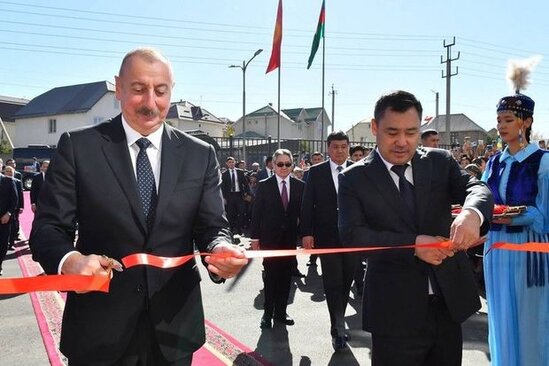 Bişkekdə Nizami Gəncəvi adına məktəbin açılış mərasimi keçirilib - FOTO