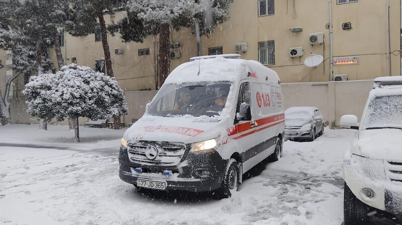 TƏBİB: "22 nəfərin travma səbəbi ilə müraciəti qeydə alınıb" - FOTO