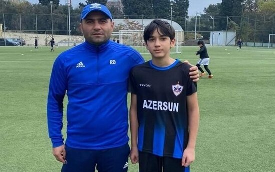 Polad Həşimovun oğlu bu futbol klubunda çıxış edir - FOTO