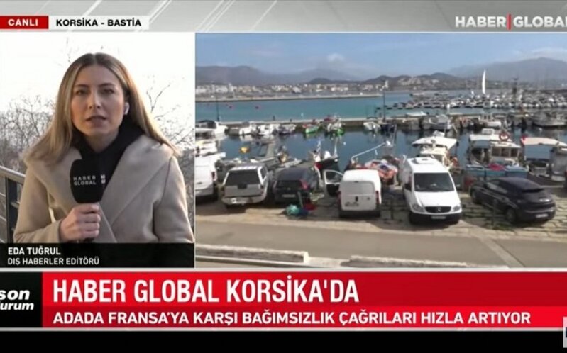 "Haber Global"da Fransanın korsikadakı zülmləri barədə süjet yayımlanıb